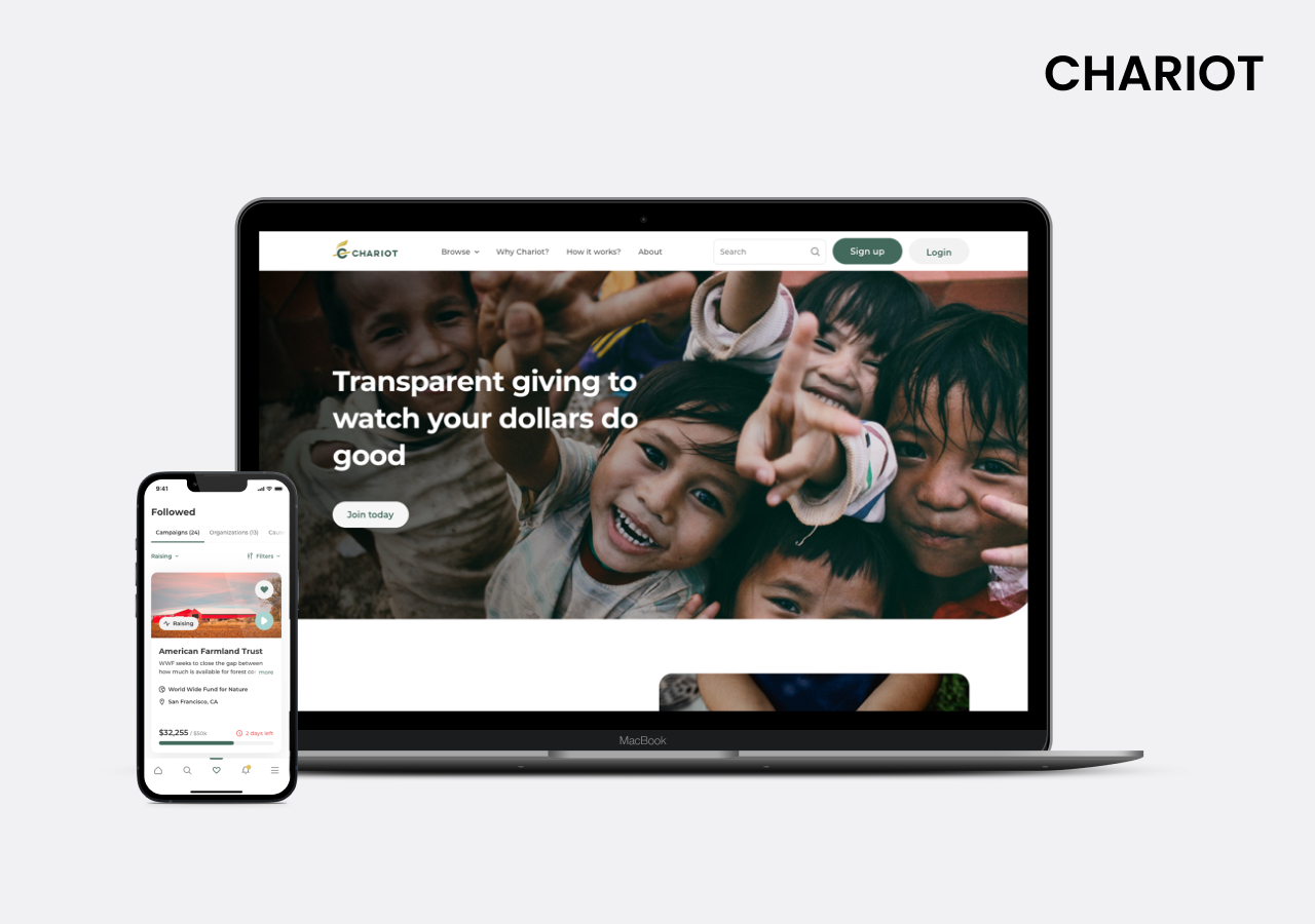 Crowdfunding Platform Connecting Charitable Organizations with Donors