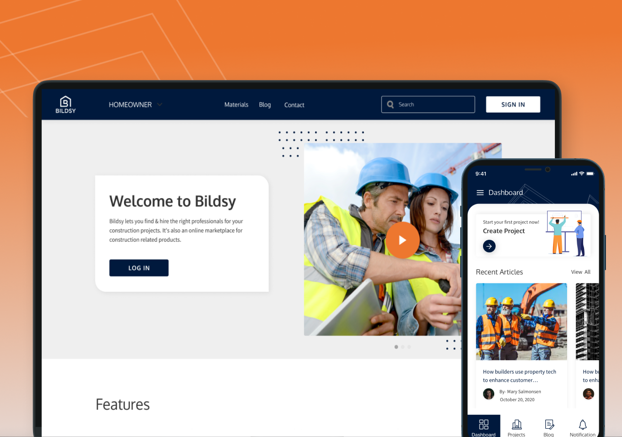 Marketplace Platform Connecting Homeowners with Qualified Contractors