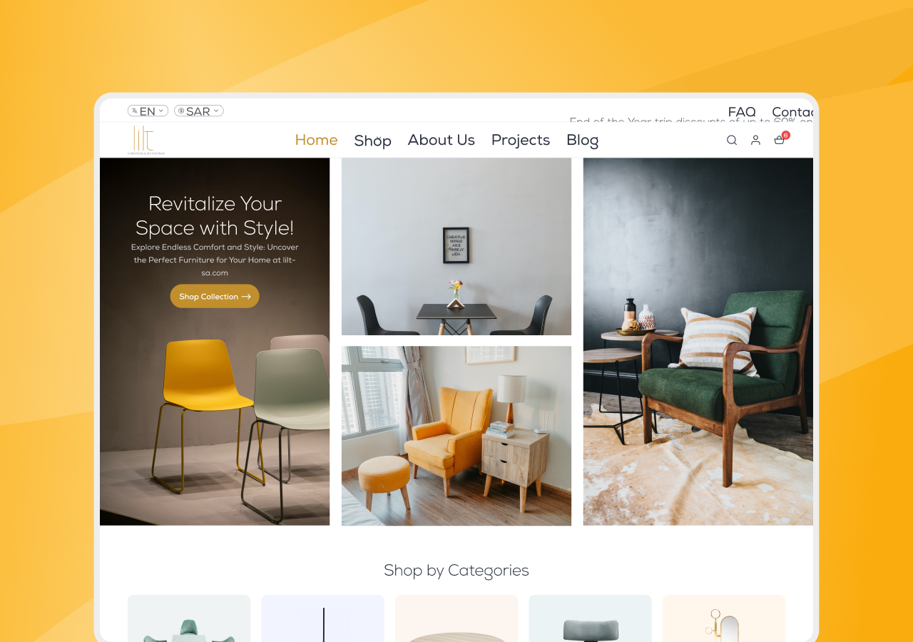 Magento 2 Platform for Furniture Retailer Targeting Diverse Customer Base