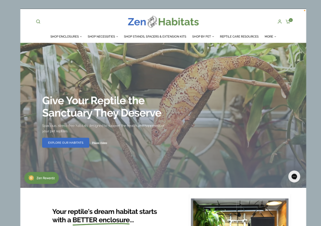 Custom plugin for leading reptile enclosure manufacturer