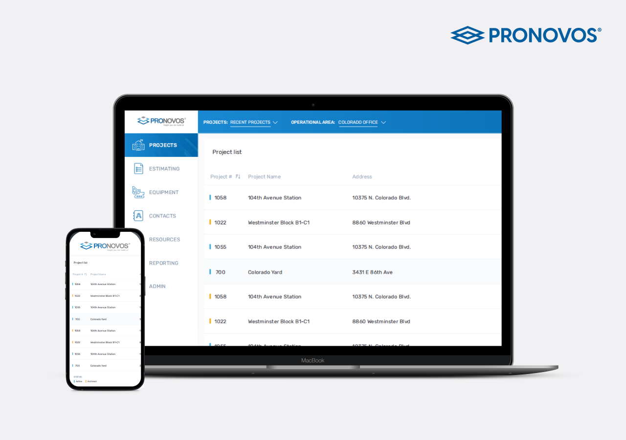 Project Management Tool Simplifying Construction Data with Dashboards